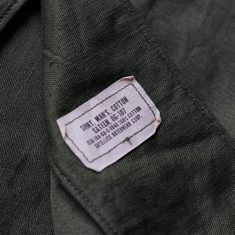 ［15 (1/2)］USMC Olive Green Shirts_Cotton 100_no.30