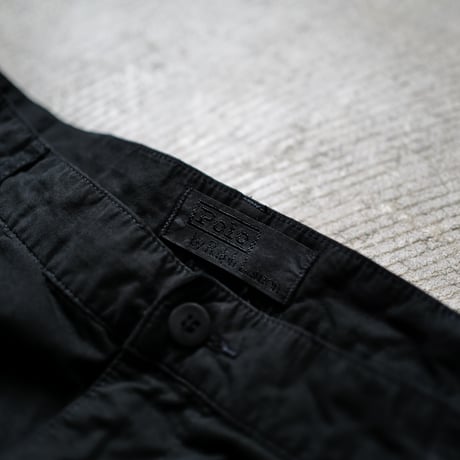 Super Black_"Poplin" BIG CHINO PANTS by Polo Ralph Lauren_Poplin