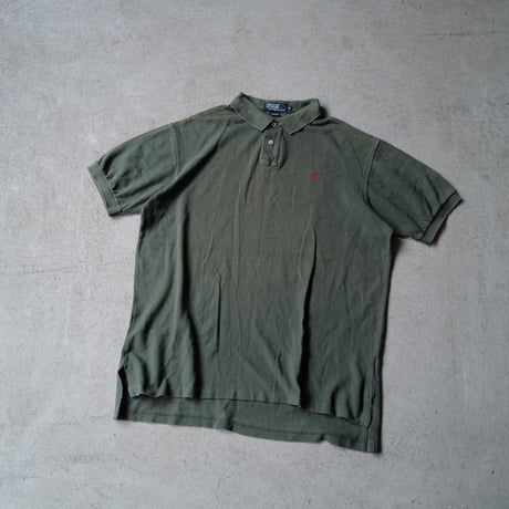［XL］POLO SHIRT_MADE IN USA_80-90s vintage_no.20