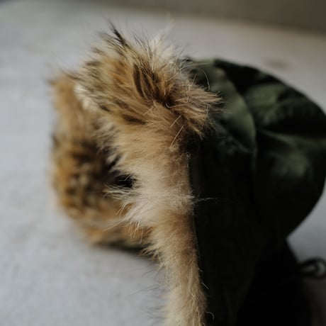 オンライン専用［Free size］m51_hood_real coyote fur