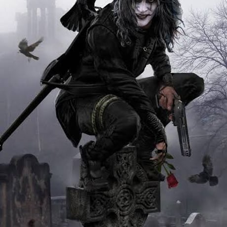 [XL] 映画TEE『The Crow』_1990's vintage