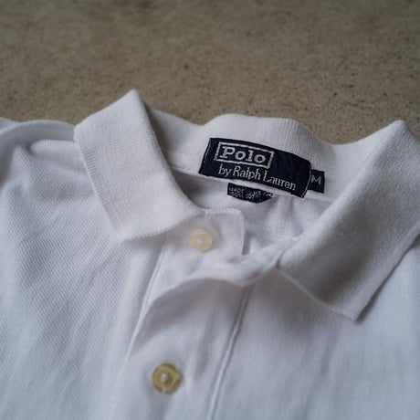 ［M］POLO SHIRT_MADE IN USA_80-90s vintage_no.2