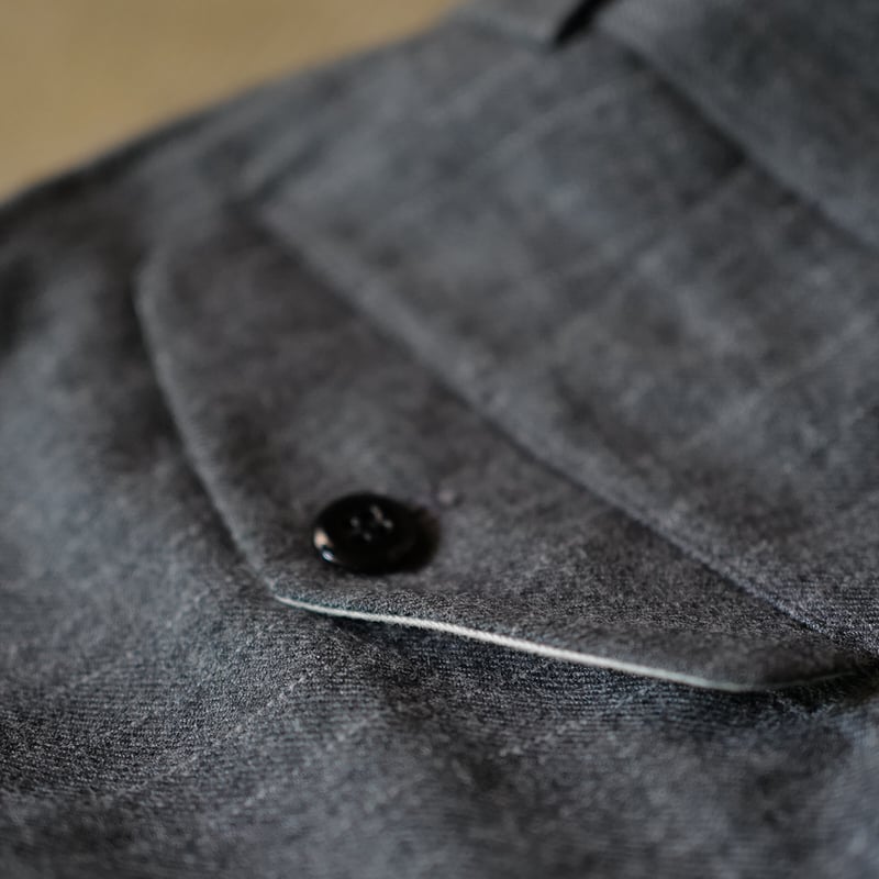 anytee classics Officer Pants GRAY Lサイズ anytee classics] Officer Pants_Military Gray |