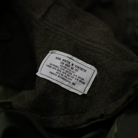 ［M］m65 parka_Mini tag model_fullset_deadstock_no.4
