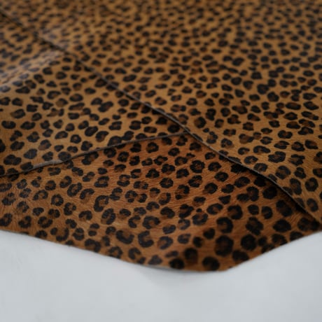 [anytee classics]  Narrow Long Belt_Leopard