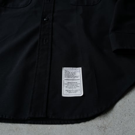 ［16 1/2 XL fit］U.S.NAVY Black Shirt_deadstock_no.16