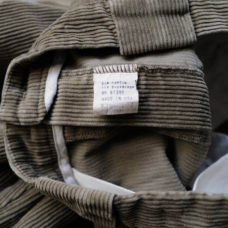 [W36 L30] POLO 2tuck CORDUROY PANTS_80s vintage