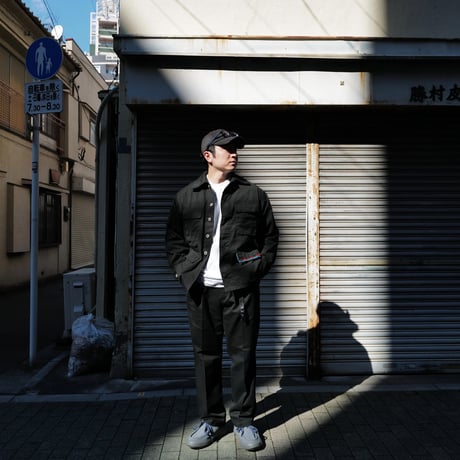 [anytee classics] Officer Pants_Black Chino