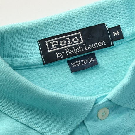 ［M］POLO SHIRT_MADE IN USA_80-90s vintage_no.6