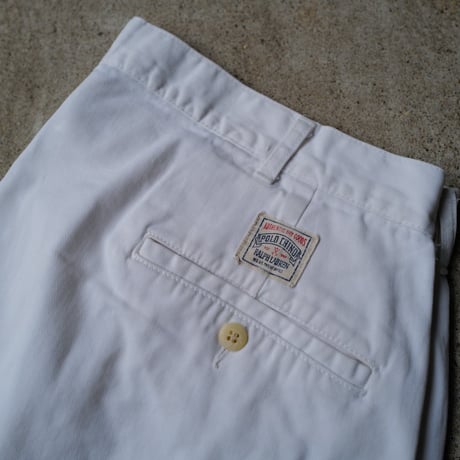 [W38] POLO CHINO SHORTS 2tuck_80-90s vintage_no.29