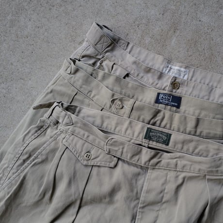 [W33-38] GURKA SHORTS_POLO COUNTRY_80s vintage_no.2