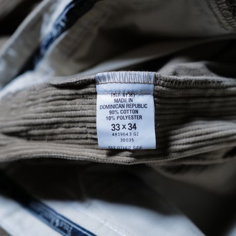 [W33 L29] POLO CHINO CORDUROY PANTS 2tuck_90s vintage
