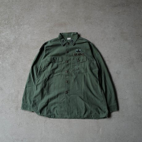 ［17 (1/2)］USARMY Olive Green Shirts_Cotton 100_no.16