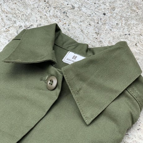 ［for WOMEN］USARMY Olive Green Shirts_deadstock_Aタイプ_襟にスレあり