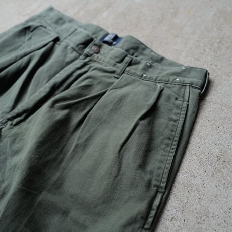 [W34] POLO CHINO SHORTS 2tuck_80-90s vintage_no.2