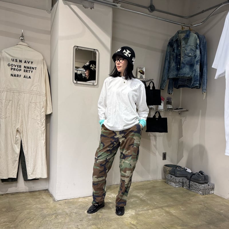 即完売[anytee] ロンT サイズXL anytee classics] Mint Dyed Long Tee | anytee