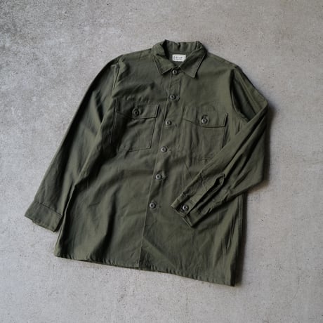 ［XL (16 1/2)］USARMY Olive Green Shirts_deadstock_no.14