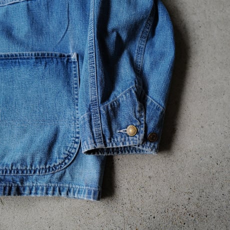 ［XL］POLO COUNTRY Denim Coverall _80s vintage