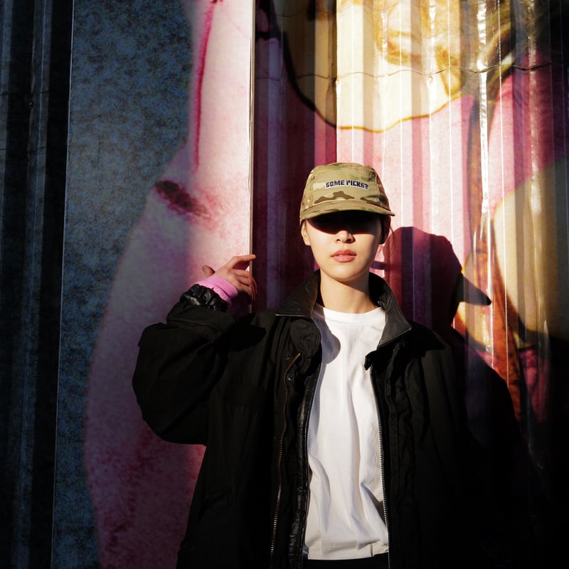 4月18日再販 [anytee classics] Pink Dyed Long Tee |