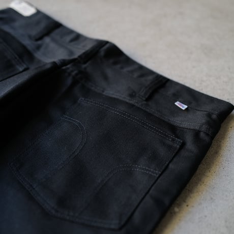 ［W38 L30］Vintage Black Pants_Dickies 4pocket_deadstock_no.3