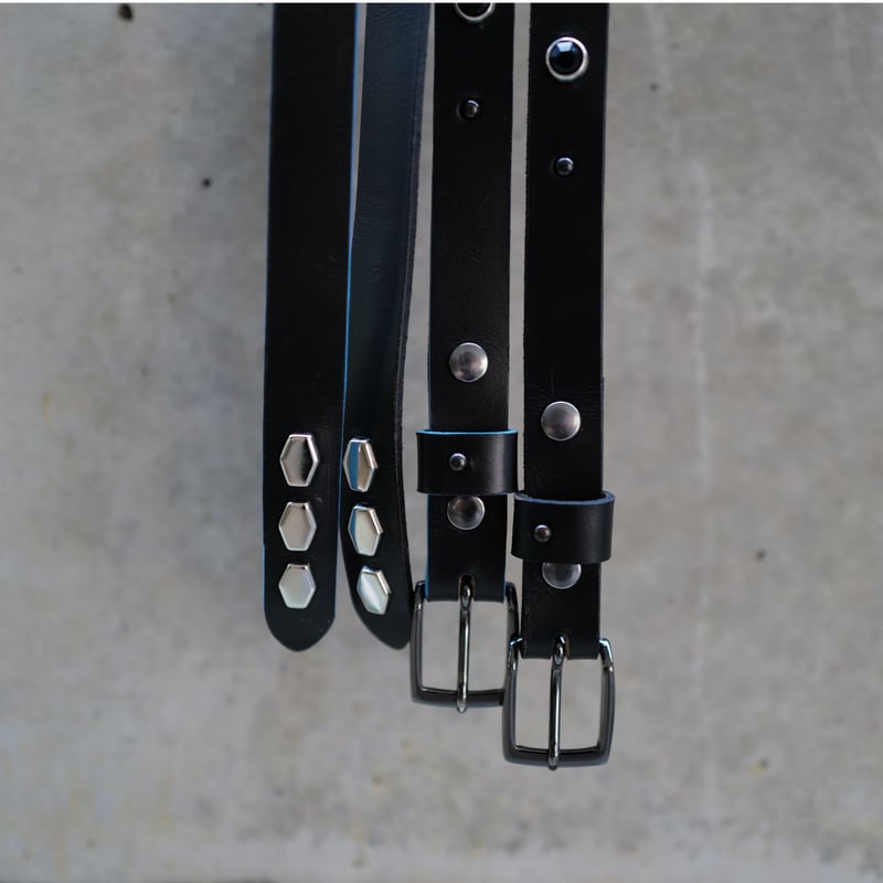 anytee Narrow Long Belt ナローロング ベルト スタッズ