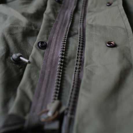 ポップアップ先行［L］m65 parka_plastic zipper model_no.21