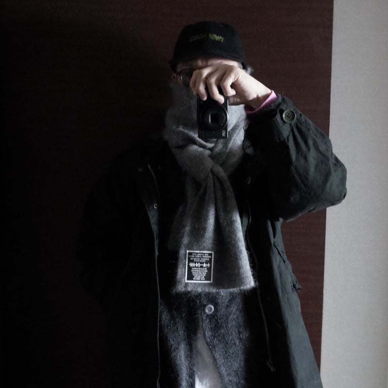 Kid Mohair Neckwear Scarf 