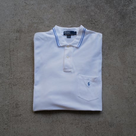 ［L］POLO SHIRT_MADE IN Bolivia_90s vintage_no.5