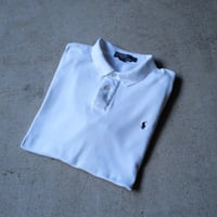 ［L］POLO SHIRT_MADE IN USA_80-90s vintage_no.9