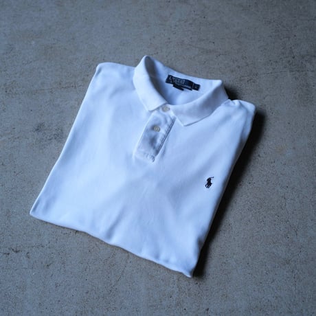 ［L］POLO SHIRT_MADE IN USA_80-90s vintage_no.9