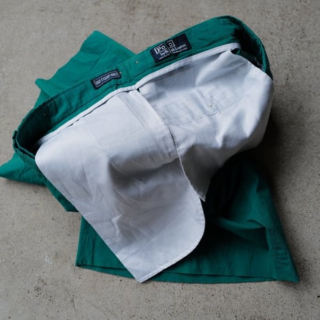 [W35] POLO SHORTS 2tuck_80s vintage_no.10