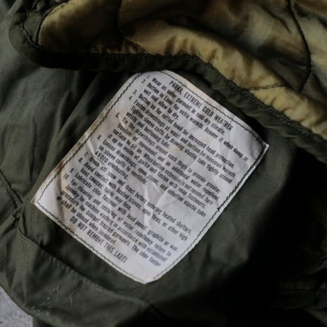 ［M］m65 parka_Mini tag model_fullset_deadstock_no.90