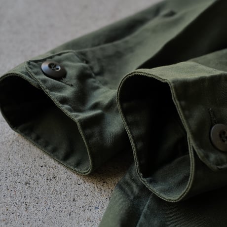 ［16 1/2 XL fit］USAIRFORCE Olive Green "BIG" Shirt_no.00