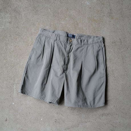 [W38] POLO CHINO SHORTS 2tuck_90s vintage_no.2