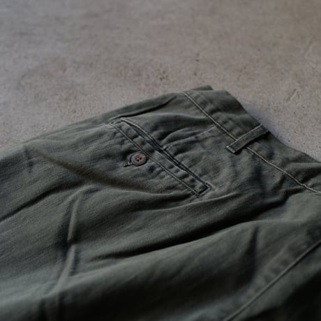 [W38 L34] VINTAGE POLO CHINO 2tuck Pants_Military Color_no.7