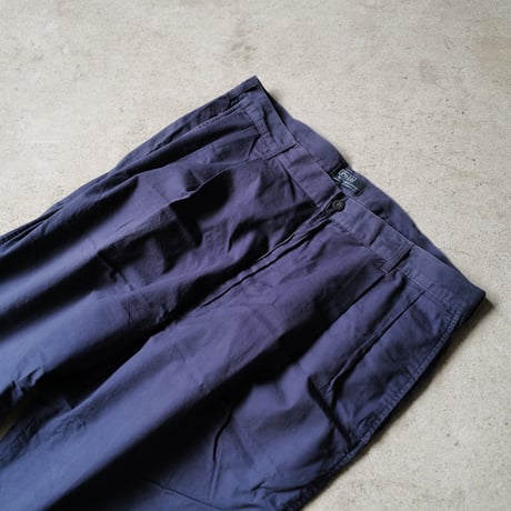 [W38 L29] POLO CHINO 2tuck_80s vintage