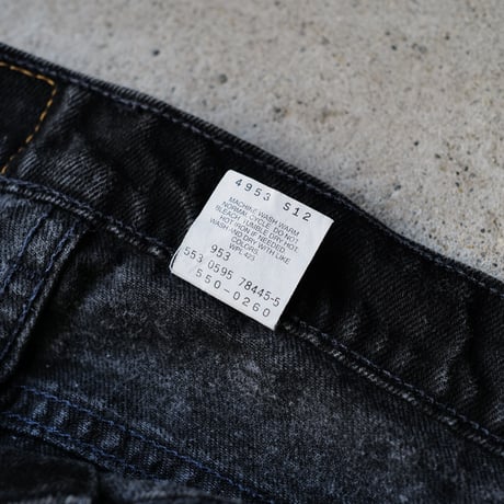 ［W40 L30］Levi's 550_Sulfur Black_no.012