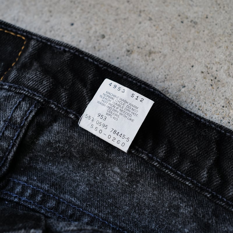 W40 L30］Levi's 550_Sulfur Black_no.012 | anytee