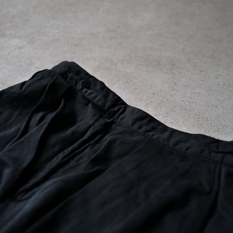 [W35 L33] Super Black_VINTAGE POLO Gurkha 2tuck Pants_no.4