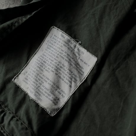 ［M］m65 parka_Black zipper