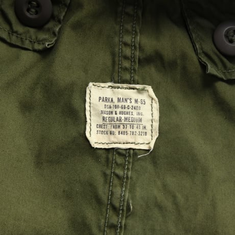 ［M］m65 parka_Silver Zipper First Model_no.275