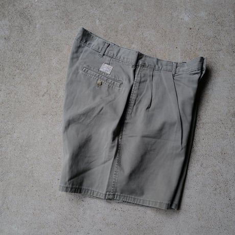 [W34] POLO CHINO SHORTS 2tuck_80s vintage_no.20