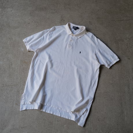 ［XL］POLO SHIRT_MADE IN USA_80-90s vintage_no.17