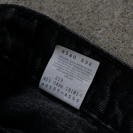 [W37 L32] Levi's 505_Sulfur Black Orenge Tab_90s_no.5