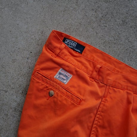 [W38] POLO CHINO SHORTS 2tuck_90s vintage