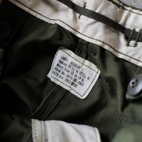 ［L-Regular］USARMY M-65 Trousers_deadstock_no.33