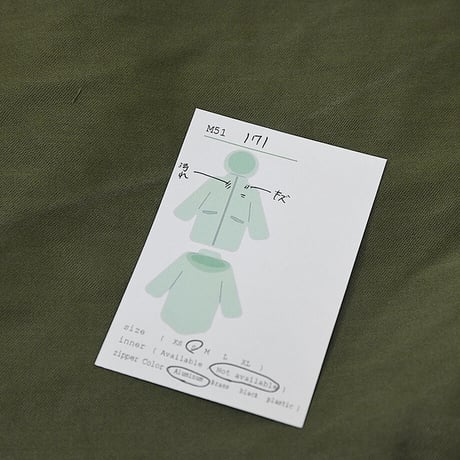 ［S］m51 parka_First model_no.171