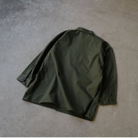 ［16 1/2 XL fit］USARMY Olive Green "BIG" Shirt_deadstock_no.01