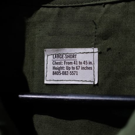 ［L-Short］Jungle Fatigue Jacket_3rd_deadstock_店頭でも販売