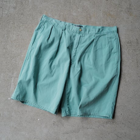 [W38] POLO CHINO SHORTS 2tuck_80-90s vintage